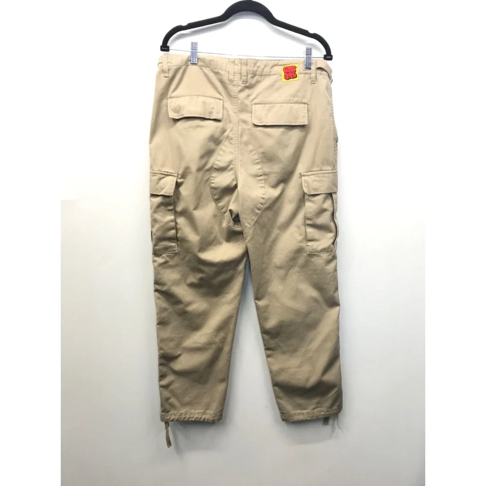 Empyre Relax Drawstring Ankle Beige Adjustable Waist Skate Pant Size 30